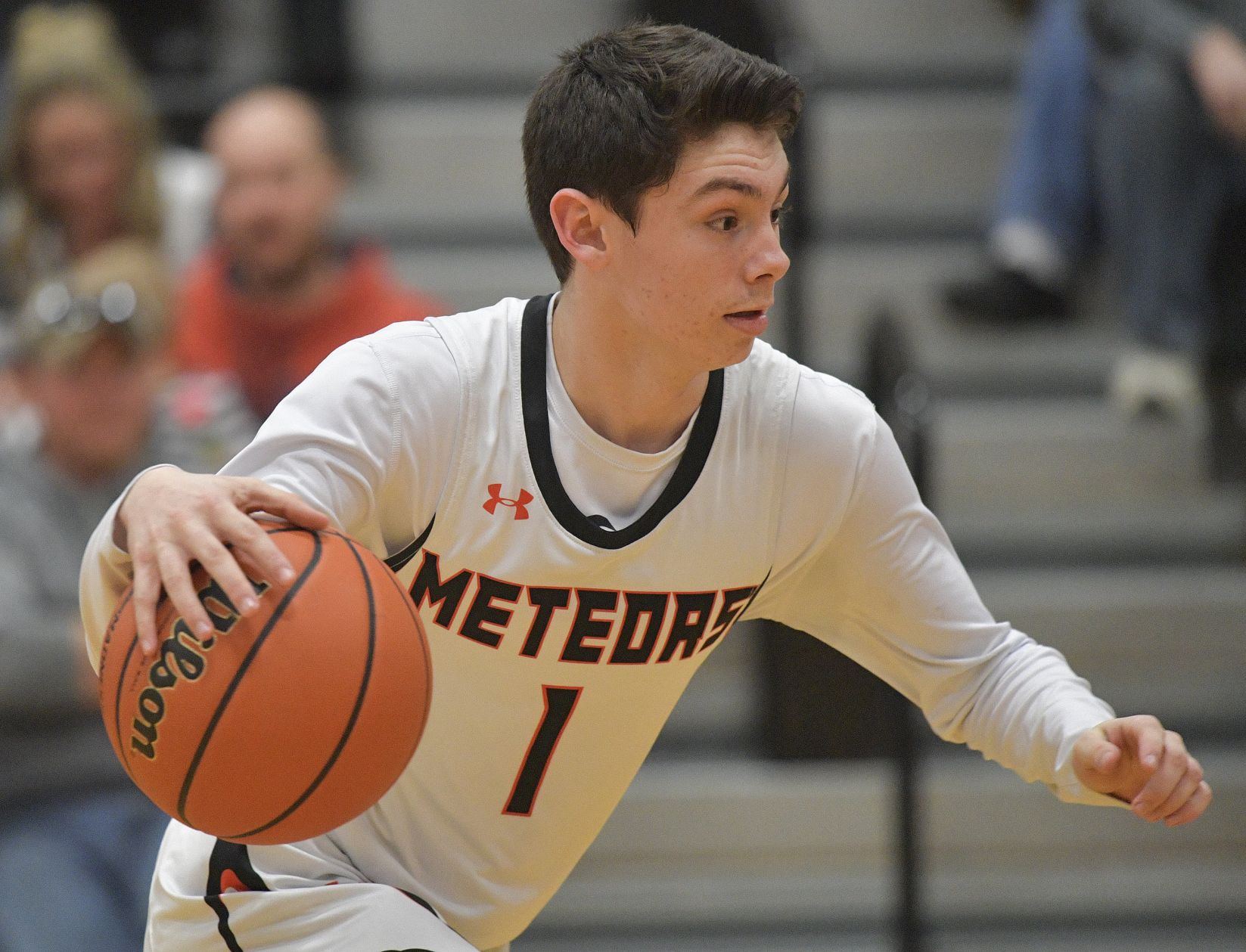 Marissa vs Lovejoy in a Class 1A boys regional basketball game